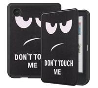 SATURCASE Case for Kobo Clara Colour/Clara BW 6 inch, Beautiful PU Leather Silicone Flip Folio Ultra Slim Light Protective Cover with Auto Sleep/Wake Function (KN-1)