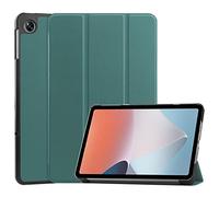 SATURCASE Case for OPPO Pad Air 10.36 2022, PU Leather Flip Foldable Folio Stand Slim Light Auto Wake Up/Sleep Protective Tablet Cover (Green)