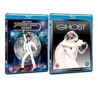 Saturday Night Fever [Blu-ray] [1977] & Ghost [Blu-ray] [1990]