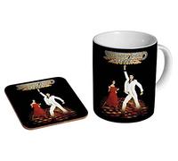Saturday Night Fever Ceramic Coffee MUG + Coaster Gift Set …
