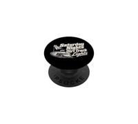 Saturday Nights Dirt Track Lights Race Car Fan PopSockets Adhesive PopGrip