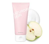 Saturday Skin Face Cleanser Hydrating Foam Cleanser Natural ingredients Anti-aging | Makeup Remover and Face Wash | Fragrance Free Ideal for Sensitive Korean Skincare (4.05 Fl. Oz.)