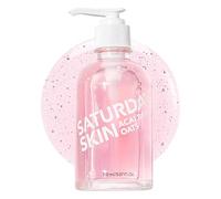 Saturday Skin Hydrating Gentle Facial Gel Cleanser Makeup Remover Sensitive Skin Face Wash Antioxidant Vitamin Brightening Smoothing Korean Skincare (5.07 Fl. Oz.)