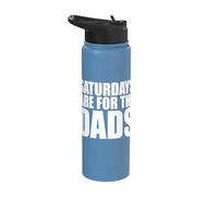 Saturdays are for The Dads Weekend Celebration Design Stainless Steel Insulated Water Bottle