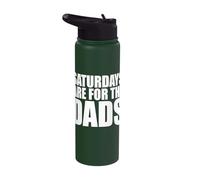 Saturdays are for The Dads Weekend Celebration Design Stainless Steel Insulated Water Bottle