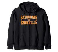 Saturdays In Knoxville, Tennessee Lover and Fan Souvenir Zip Hoodie