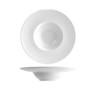 Saturina 6 K-Bowl Plates Napoli In White Porcelain 27 Cm