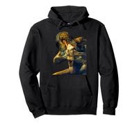Saturn devouring his son, painting by Francisco Goya Pullover Hoodie