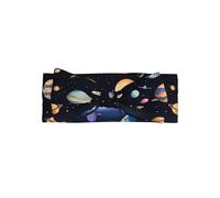 Saturn Jupiter Earth Printed headband, bow headband for girls, gift, can keep warm