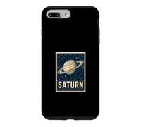 Saturn Ringed Planet Space Astronomy Poster Case for iPhone 7 Plus/8 Plus