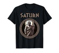 Saturn Roman God of Agriculture, Wealth and Time T-Shirt