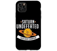 Saturn Undefeated Hula-Hoop Champion Sport Quote Space-out Case for iPhone 11 Pro Max