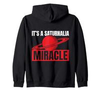 Saturnalia Miracle Ancient Roman Festival Merry Christmas Zip Hoodie