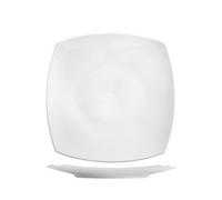 Saturnia 6 Flat Plates Tokio In White Porcelain 26 Cm