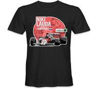 SATURNin&pd Niki Lauda Zandvoort T Shirt M Black