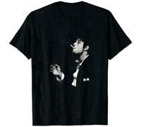 SATURNin&pd Vintage Tom Waits Musician Smoking Album T-Shirt M Black