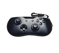 SATUSA Gaming Controller Pattern Print Zipper Eyeglass Case, Soft Sunglasses Pouch, Portable Travel Spectacle Case With Clip For Girl And Women Men