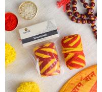 SATVIK 100% Pack of 2 of Pure Reel Moli & Cotton Jaenu, Assorted Sacred Threads for Hindu Puja Rituals