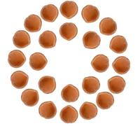 SATVIK 12 Pc Set of Clay Diya with Cotton Wicks Batti Traditional Terracotta Natural Earthen Oil Lamp Deepak Welcome Dia Diwali Deepawali Decoration Kutthu Vilakku Deep Indian Gift Items