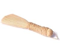 SATVIK 14 cm-Large Eco-Friendly Banana Stem Broom for Pooja | Handcrafted Mandir Cleaning Broom for Puja Room | Banana Fibre Jhadu | Durable, Lightweight, Auspicious Design for Temple Cleaning