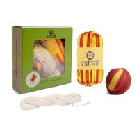 SATVIK Combo of Pooja Kalawa Set - 100% Pure Multicolor Silk Moli & Cotton Jaenu, 2 Pcs Assorted Sacred Threads for Hindu Puja Rituals