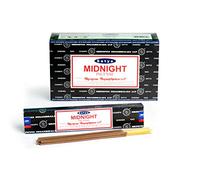 Satya Satya Sai Baba Midnight Nag Champa Incense Sticks (15 sticks)