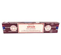 Satya 1 x Natural OPIUM Incense Sticks 15g 1 box