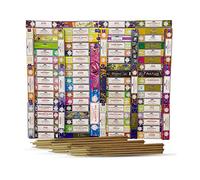 Satya Any Assorted Mix Incense Sticks Set 12 Pack for Meditation, Yoga, Relaxation, Healing and Positivity