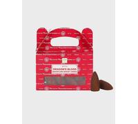 Satya Dragon's Blood Backflow Incense Cones (24 Count, 24 Pieces per Set)