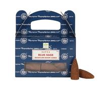 Satya Blue Sage Backflow Dhoop Cones