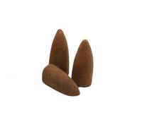 Satya Citronella Backflow Incense Cones (Pack of 12) in Brown Satya Brown