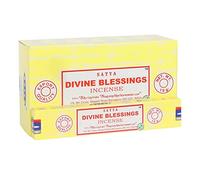 Satya Divine Blessings Incense Sticks (Pack of 120) (One Size) (Yellow)