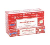 Satya Dragon´s Fire Incense Sticks (Pack of 12) in Brown Satya Brown