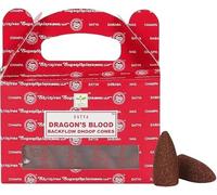 Satya Dragon's Blood Backflow Incense Cones 24ct Packs