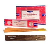 Satya, EGYPTIAN PYRAMID, Nag Champa, Incense Sticks, Full Box 12pack