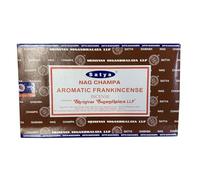 Satya Frankincense Incense Sticks - Ancient Resin Aroma for Prayer & Purification