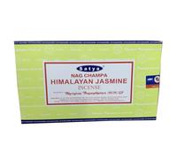 Satya Himalayan Jasmine Incense Sticks - Delicate Floral Aroma for Serenity & Romance 240 Sticks (12x20)