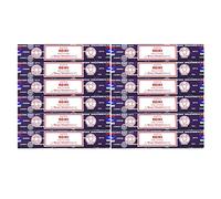 Satya Incense Sticks, 12 Count - Nag Champa Reiki, Original from Srinivas Sugandhalaya Factory