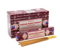 Satya Incense Sticks Indian Rain Forest Maroon