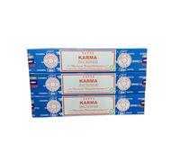 Satya Karma Incense Sticks - Balancing Scent for Destiny & Life Path Clarity (Pack of 3 x 20 Sticks)