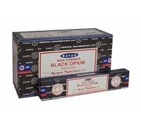 Satya Mixed Incense Sticks - Assorted Natural Handmade Fragrances (Black Opium)