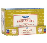 Satya Mixed Incense Sticks - Assorted Natural Handmade Fragrances (Tree Of Life)