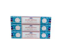 Satya Money Matrix Incense for Luck & Focus | Sustainable Stocking Filler 3x20