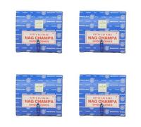 Satya Nag Champa Dhoop Cones, 48 Cones for Meditation, Yoga, Relaxation By Rushant