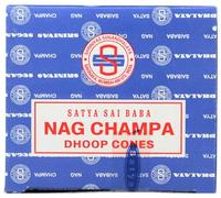 Satya Incense Cones Nag Champa 12 Cones x 12 Packs