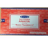 Satya Nag Champa Incense Sticks - Box 12 Packs (Anaiya)