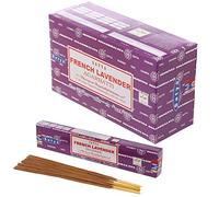 Satya Nag Champa Incense Sticks - French Lavender Pack of 12