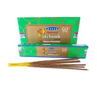 Satya Natural Incense Sticks, Patchouli, 15g, Special 12 Piece