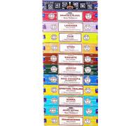 Satya Natural Premium Handcrafted Incense Sticks - Unique Aromatic Fragrances - Variety Pack for Mood Enhancement and Relaxation