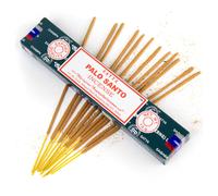 Satya Palo Santo Nag Champa Incense - 15g, Hand-Rolled, 12-15 Sticks, Original Satya Sai Baba (400989)